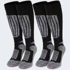 Functional Socks snow 2 pairs - Black